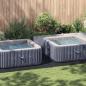 Preview: ARDEBO.de - Rechteckige Poolabdeckung Schwarz Polyethylen 500 x 250 cm