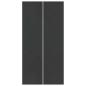 Preview: Rechteckige Poolabdeckung Schwarz Polyethylen 500 x 250 cm