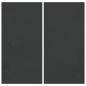 Preview: Quadratische Poolabdeckung Schwarz Polyester 274 x 274 cm