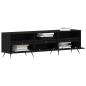 Preview: TV-Schrank Schwarz 150x30x44,5 cm Holzwerkstoff