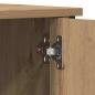 Preview: TV-Schrank Artisan Eiche 100x40x50 cm Holzwerkstoff und Stahl