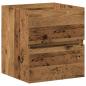 Preview: Waschbecken-Schränke aus altem Holz 41x38,5x45 cm Holzwerkstoff