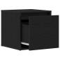 Preview: Box Drawer Schwarz Eiche 40,5x40x40 cm Holzwerkstoff