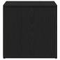 Preview: Box Drawer Schwarz Eiche 40,5x40x40 cm Holzwerkstoff
