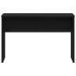 Preview: Dressing Stool Schwarze Eiche 70x35x45 cm MDF