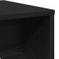 Preview: Dressing Stool Schwarze Eiche 70x35x45 cm MDF