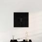 Preview: Wandschrank Schwarz Eiche 60x31x60 cm Holzwerkstoff
