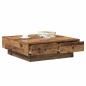 Preview: Couchtisch Altes Holz Recyceltes Holz 90 x 90 x 28 cm