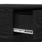 Preview: Couchtisch Schwarz Eiche Holzwerkstoff 90 x 90 x 28 cm Couchtisch