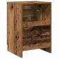 Preview: Waschbecken Schrank Altholz 40x37x59 cm Schichtstoff