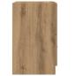 Preview: Waschbeckenschrank Eiche 40x37x59 cm Holzwerkstoff