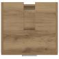 Preview: Waschbeckenschrank Eiche 40x37x59 cm Holzwerkstoff