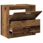 Preview: Waschbeckenunterschrank Altes Holz 59x37x59 cm Furniertes Holz