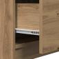 Preview: Waschbeckenunterschrank Artisan-Eiche 59x37x59 cm Holzwerkstoff