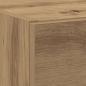 Preview: Waschbeckenunterschrank Artisan-Eiche 59x37x59 cm Holzwerkstoff