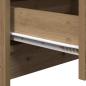 Preview: Nachttisch mit LED-Lichtern Artisan Eiche Spanplatte