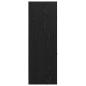 Preview: Apotheker Schrank Schwarz Eiche 30x41x118 cm Holzwerkstoff
