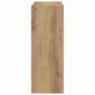 Preview: Schuhschrank Artisan Eiche 60x21x57 cm Holzwerkstoff