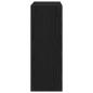 Preview: Schuhschrank Schwarz Eiche 60x21x57 cm aus Holzwerkstoff