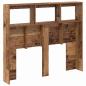 Preview: Kopfteil Altholz Massivholz Altholz 120 x 17 x 102 cm