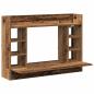Preview: Wandmontageschreibtisch Alte Eiche 105x48x75 cm Holzwerkstoff