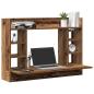 Preview: Wandmontageschreibtisch Alte Eiche 105x48x75 cm Holzwerkstoff