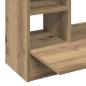 Preview: Wandmontierter Schreibtisch Artisan Oak 105x48x75 cm Brett-Schichtstoff