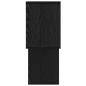 Preview: Wandregal Schwarze Eiche 100x25x53 cm MDF