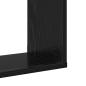 Preview: Wandregal Schwarze Eiche 100x25x53 cm MDF