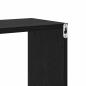 Preview: Wandregal Schwarze Eiche 100x25x53 cm MDF