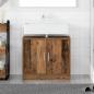 Preview: ARDEBO.de - Waschbecken-Schränke Altes Holz 63x29x55 cm