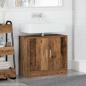 Preview: Waschbecken-Schränke Altes Holz 63x29x55 cm