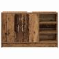 Preview: Spültischschrank Altes Holz 90x29x55 cm Holzwerkstoff