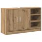 Preview: Waschbeckenschrank Artisan Eiche 90x29x55 cm Holzwerkstoff