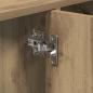 Preview: Waschbeckenschrank Artisan Eiche 90x29x55 cm Holzwerkstoff