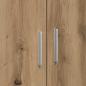 Preview: Waschbeckenschrank Artisan Eiche 90x29x55 cm Holzwerkstoff