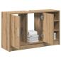 Preview: Waschbeckenschrank Artisan Eiche 90x29x55 cm Holzwerkstoff