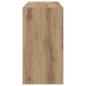 Preview: Waschbeckenschrank Artisan Eiche 90x29x55 cm Holzwerkstoff
