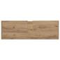 Preview: Waschbeckenschrank Artisan Eiche 90x29x55 cm Holzwerkstoff