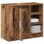 Preview: Waschtisch-Schrank Altholz 63x29x55 cm Massivholz
