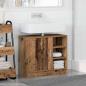 Preview: Waschtisch-Schrank Altholz 63x29x55 cm Massivholz