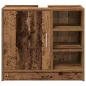 Preview: Waschtisch-Schrank Altholz 63x29x55 cm Massivholz