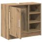 Preview: Waschbecken-Schrank Artisan Eiche 63x29x55 cm Holzwerkstoff