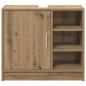 Preview: Waschbecken-Schrank Artisan Eiche 63x29x55 cm Holzwerkstoff