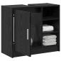 Preview: Waschbeckenunterschrank Schwarze Eiche 63x29x55 cm Holzwerkstoff