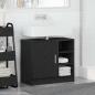 Preview: Waschbeckenunterschrank Schwarze Eiche 63x29x55 cm Holzwerkstoff