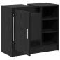 Preview: Waschbeckenunterschrank Schwarze Eiche 63x29x55 cm Holzwerkstoff
