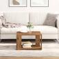 Preview: ARDEBO.de - Couchtisch Altholz 51,5x51,5x30 cm Holzwerkstoff