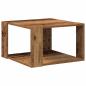 Preview: Couchtisch Altholz 51,5x51,5x30 cm Holzwerkstoff
