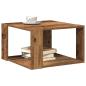 Preview: Couchtisch Altholz 51,5x51,5x30 cm Holzwerkstoff